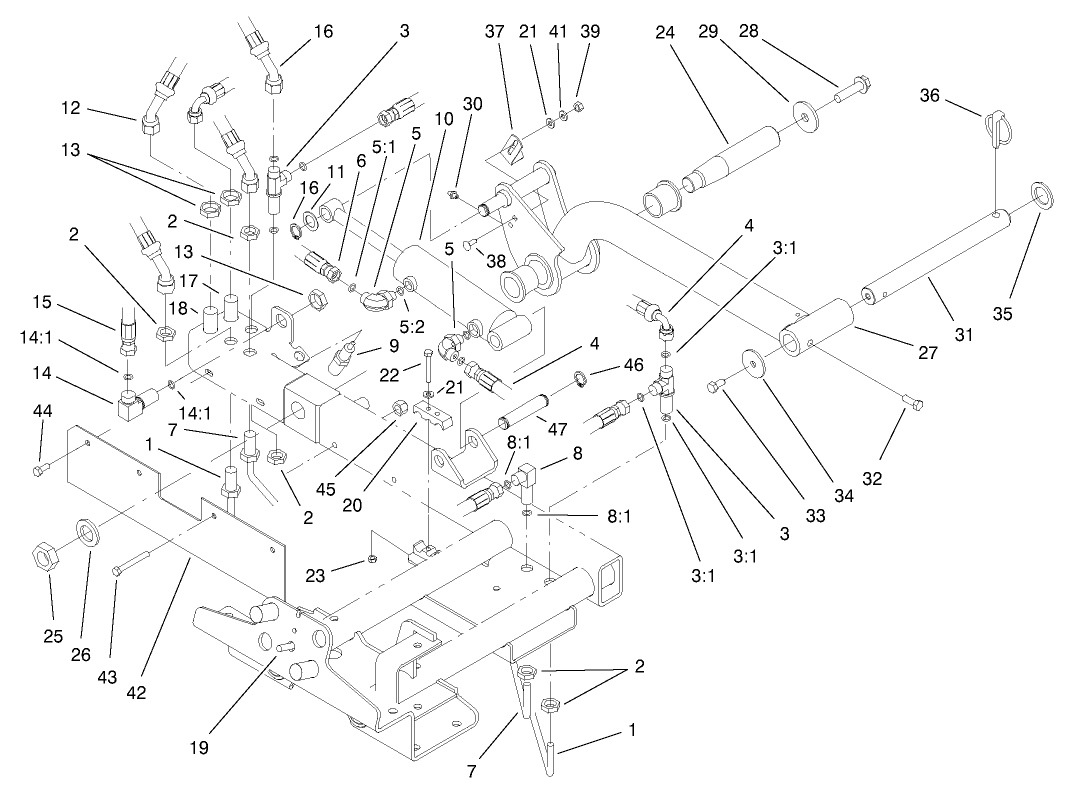 Rear Liftarm Assembly