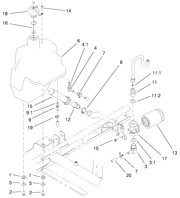 Hydraulic Tank Assembly