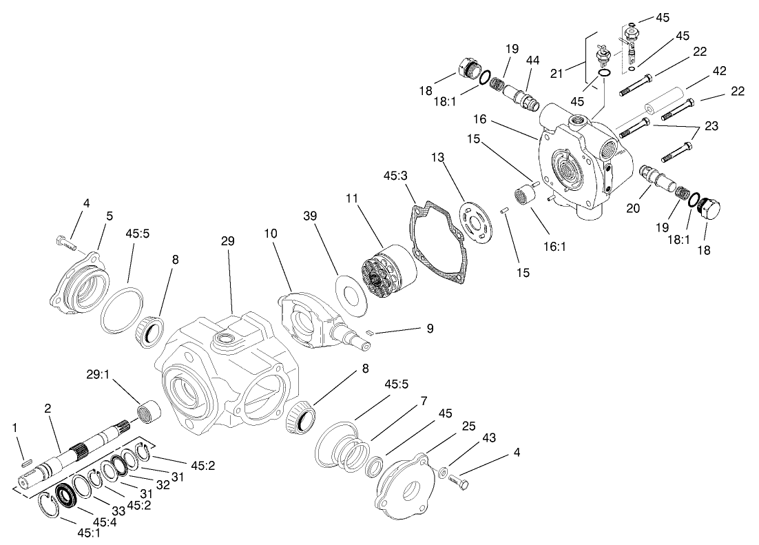 Piston Pump Assembly No. 104-0428