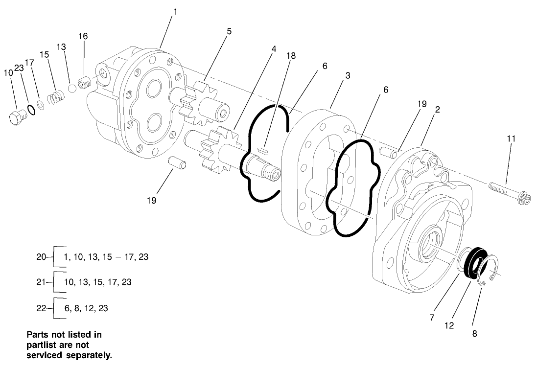 Gear Motor Assembly No. 93-6975
