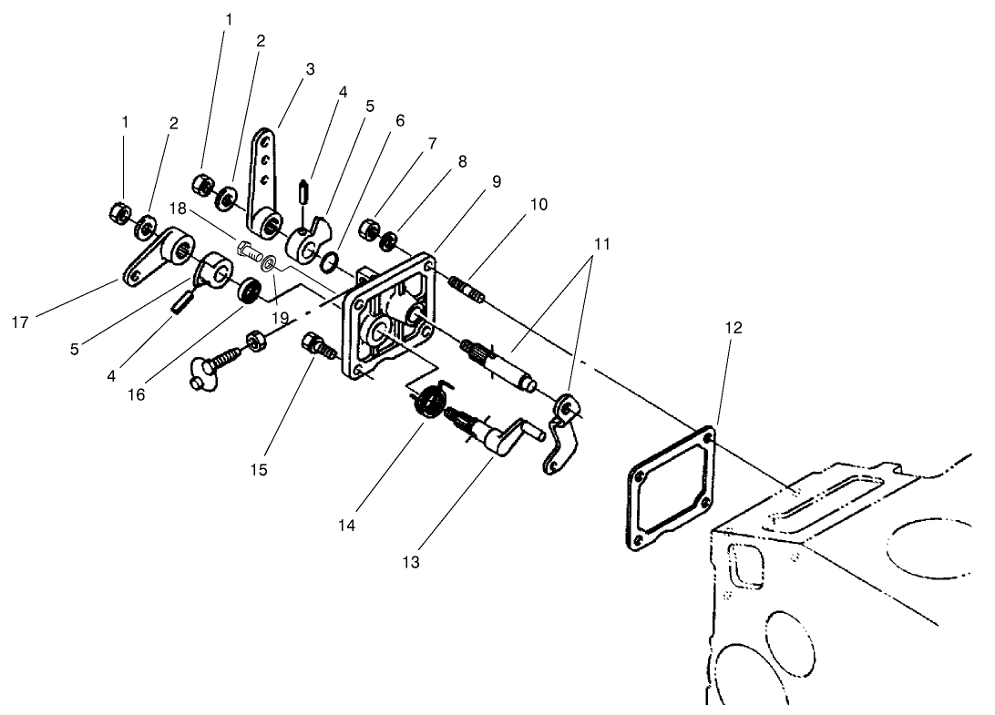 Speed Control Plate Assembly