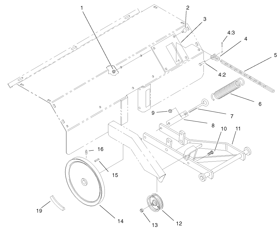 Hitch, Drive And Idler Pulleys