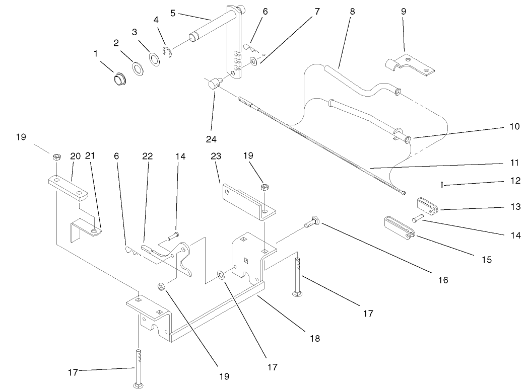 Rear Axle Mount Hitch
