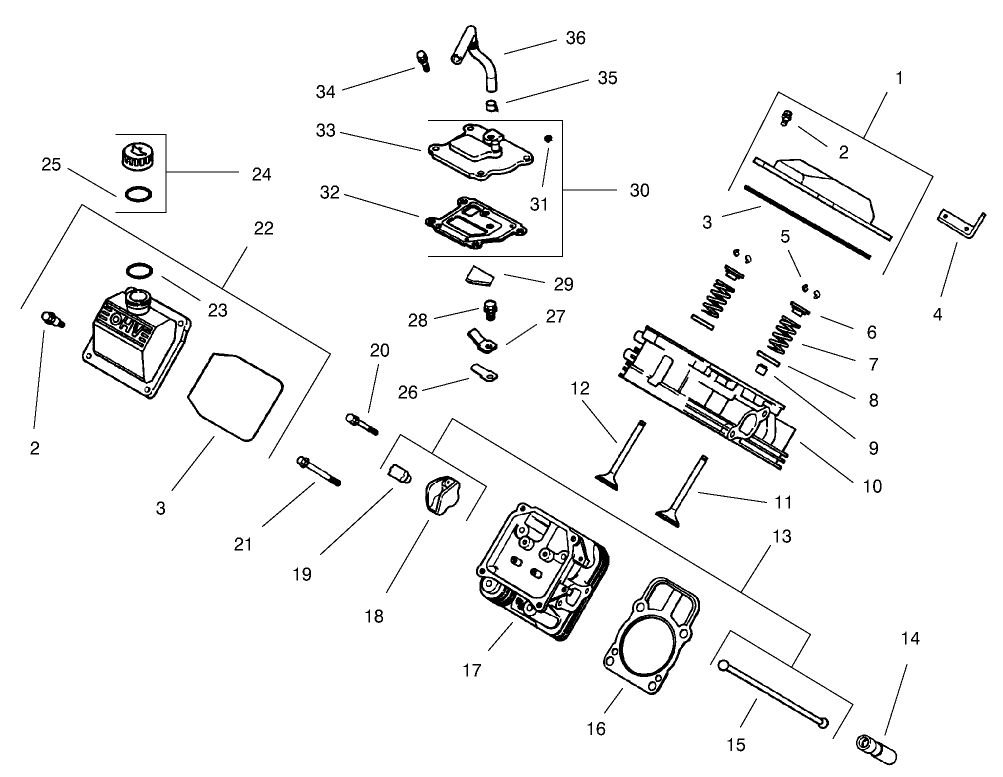 Head/valve/breather Assembly (engine: Kohler Ch25s Ps-68606)