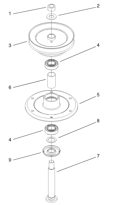 Spindle Housing Assembly No. 104-6315