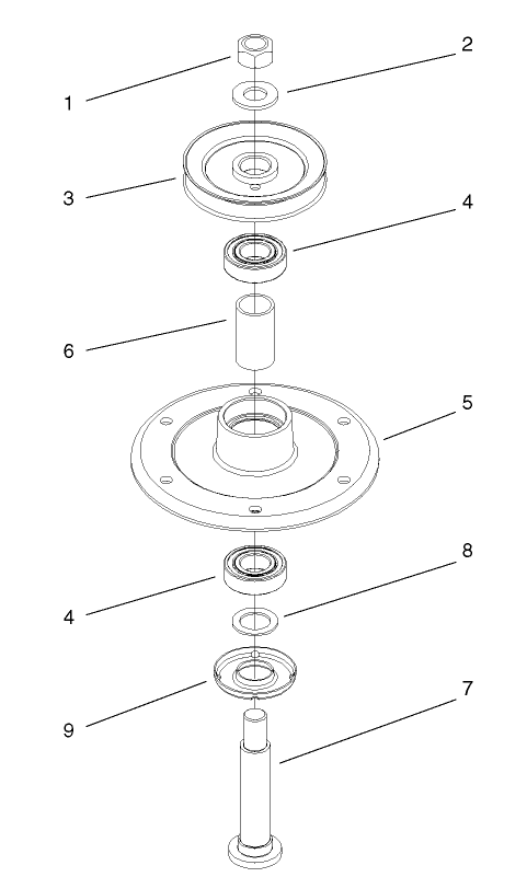 Spindle Housing Assembly No. 104-6317