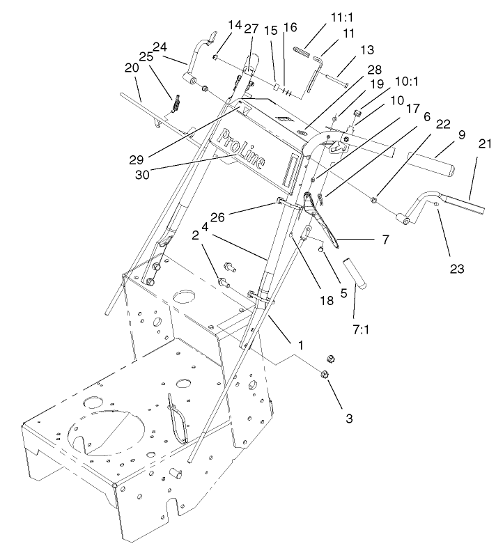 Upper Handle Assembly