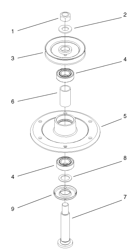 Spindle Housing Assembly No. 104-6317