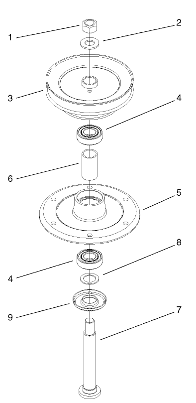Spindle Housing Assembly No. 104-6315