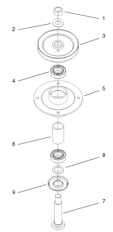 Spindle Housing Assembly No. 104-6316