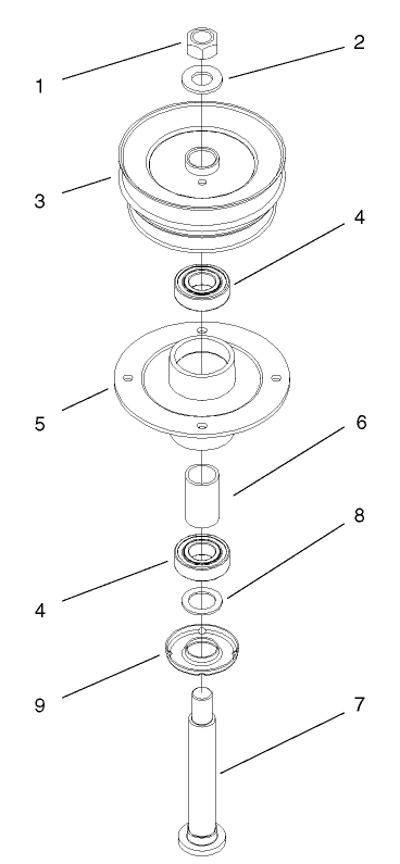 Spindle Housing Assembly No. 104-6314