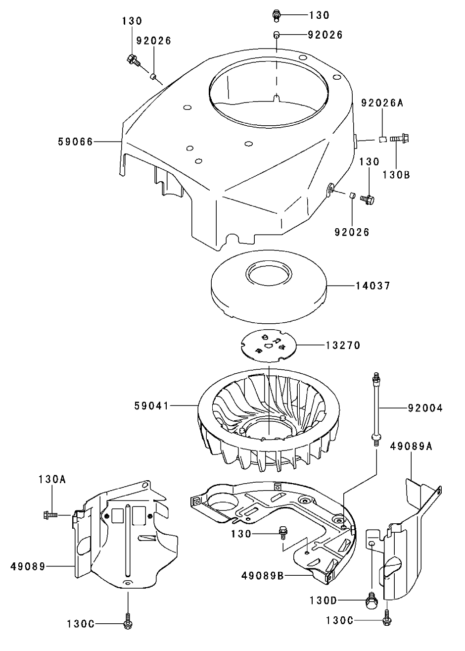 Cooling Equipment Kawasaki Fh500v-As30