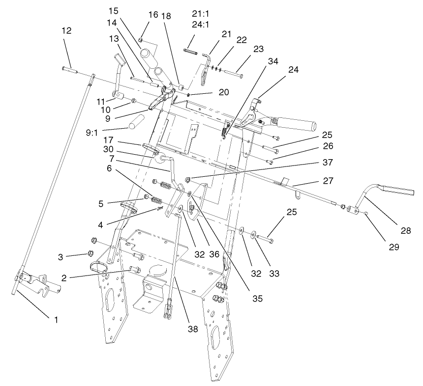 Upper Handle Assembly