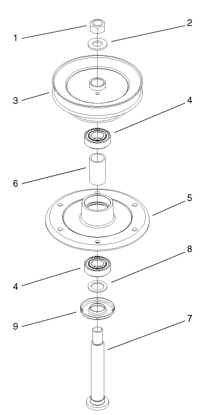 Spindle Housing Assembly No. 104-6315