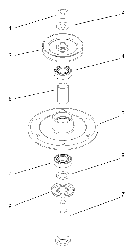 Spindle Housing Assembly No. 104-6317