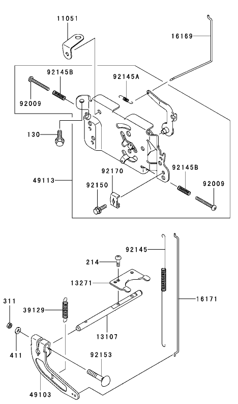 Control Equipment Assembly  Kawasaki FH 531V-AS07