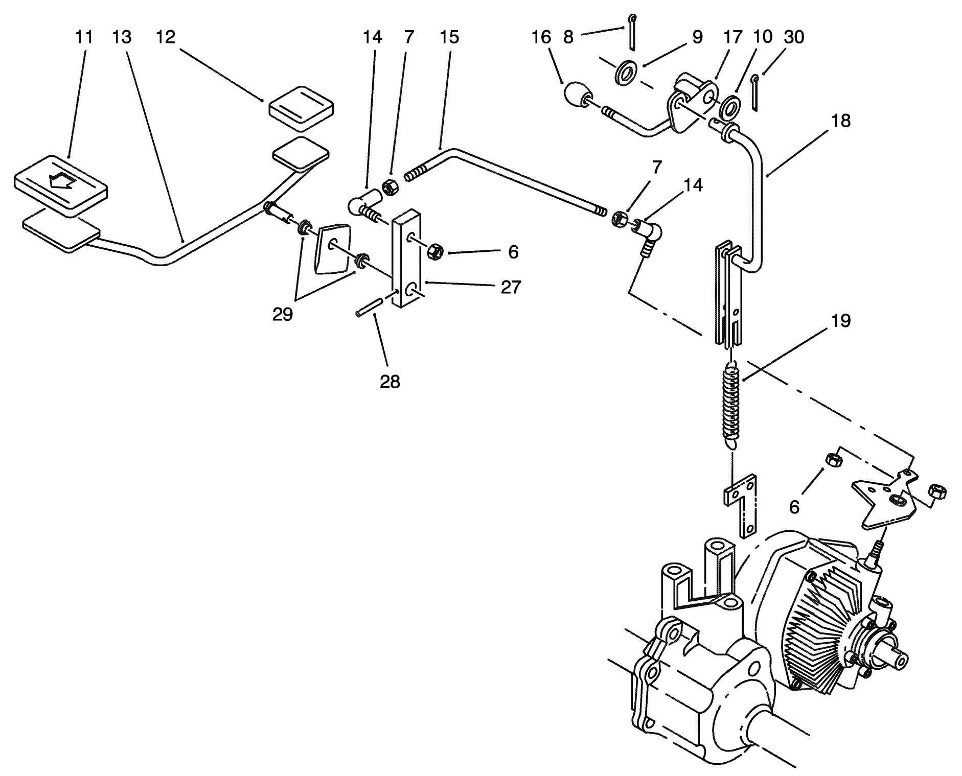 Traction Linkage Assembly