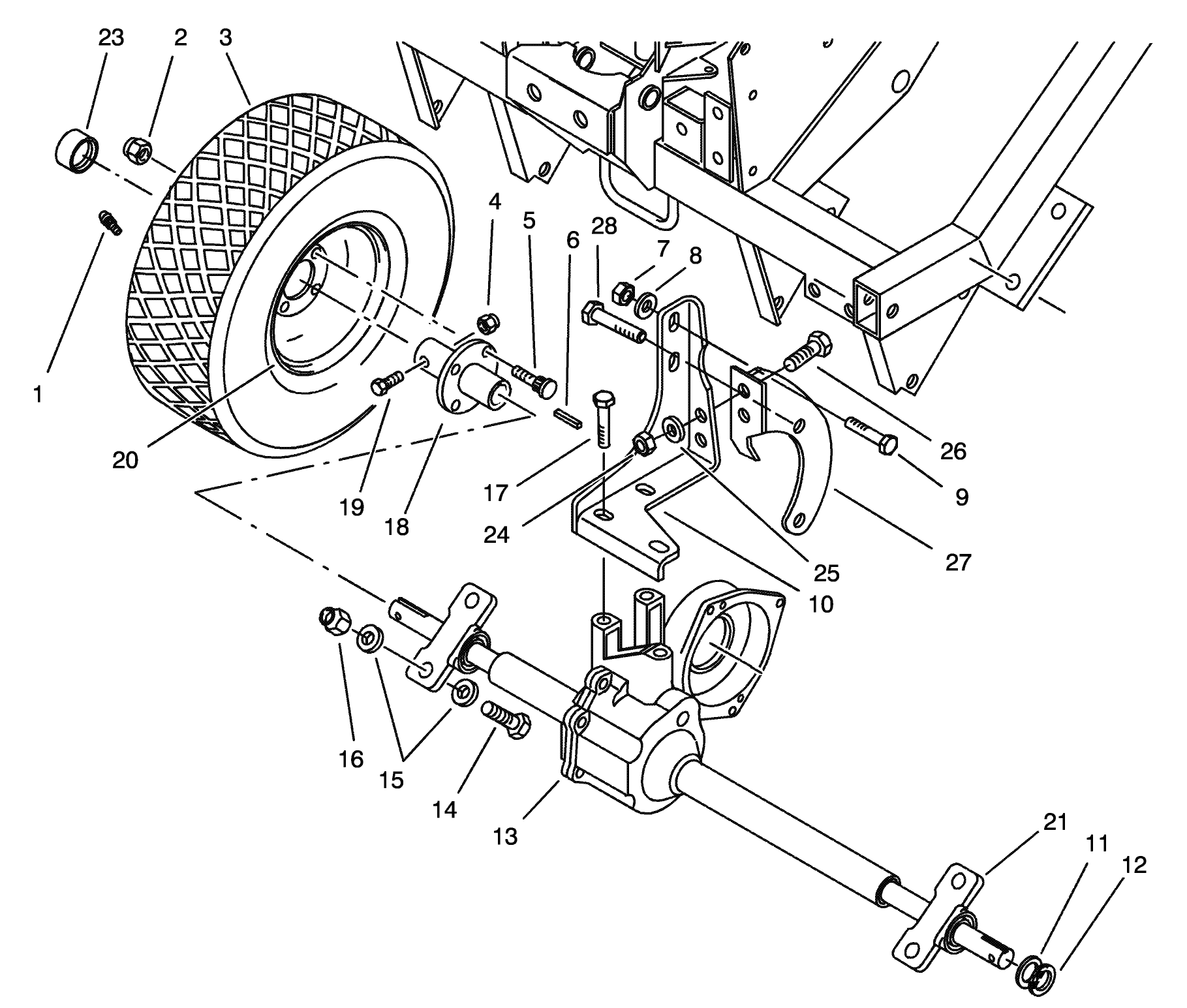 Front Axle Assembly