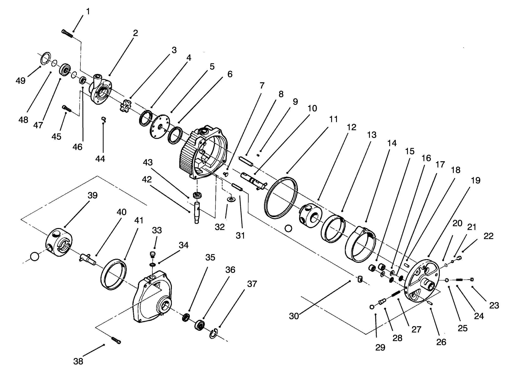 Hydrostatic Transmission Assembly No. 98-0777