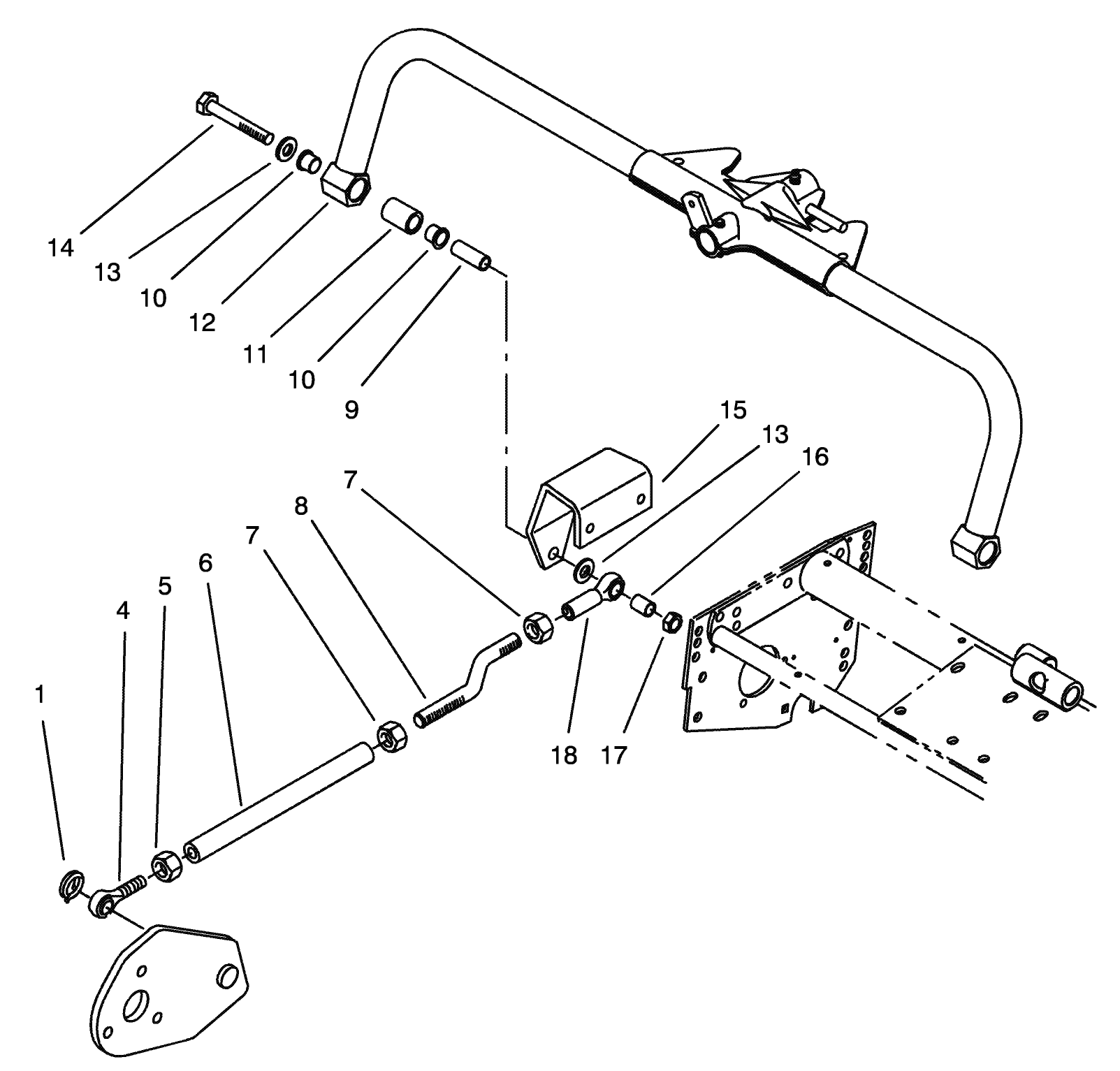Center Suspension (Floating Cutting Unit Model 02101)