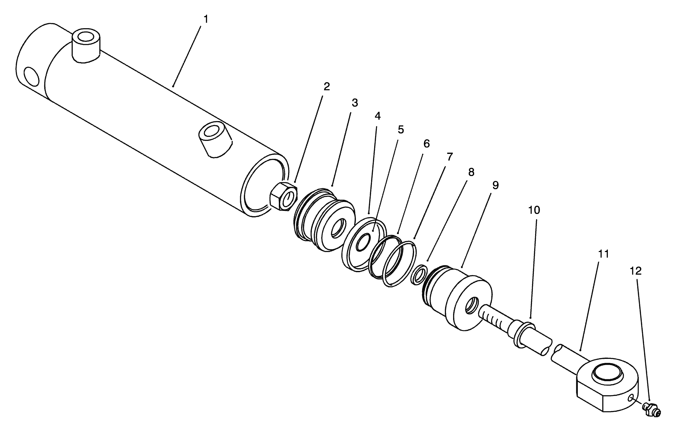 Hydraulic Cylinder No. 98-5441