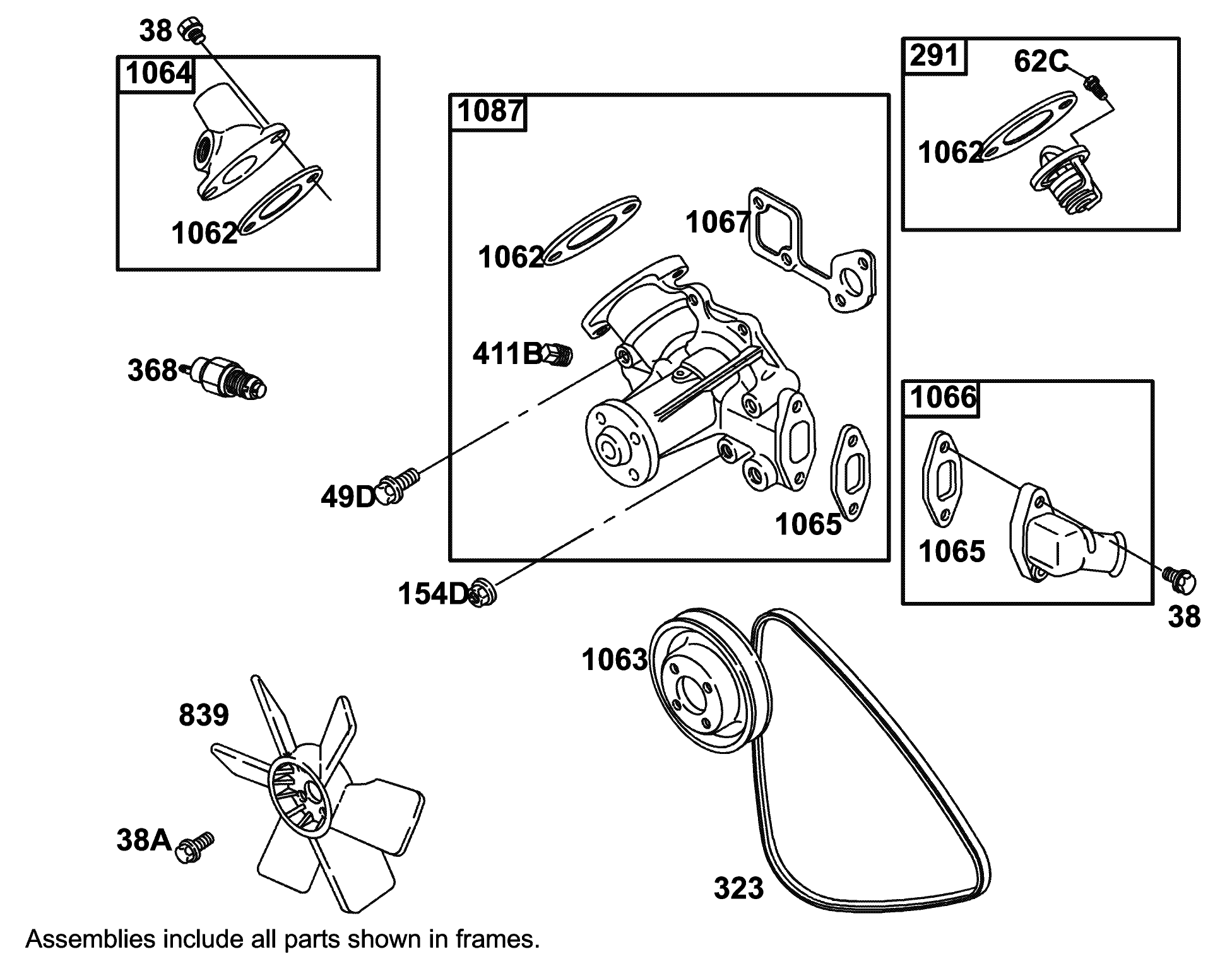 Water Pump Assembly