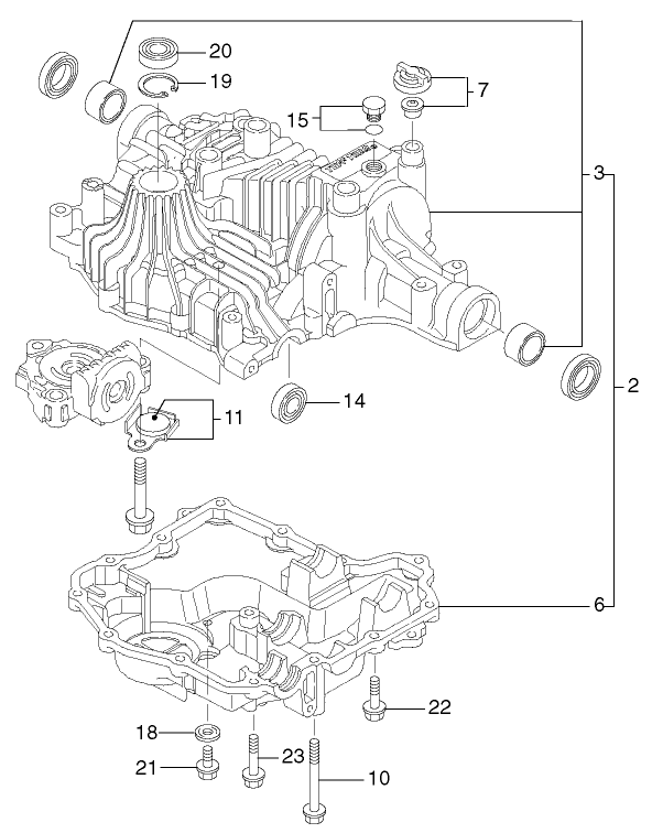 Transaxle Case Assembly