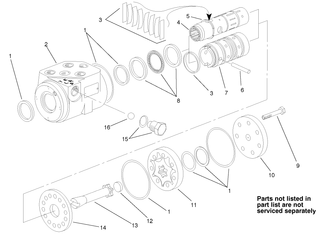 Steering Control Valve Assembly No. 93-5165