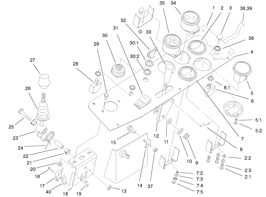 Control Console Assembly
