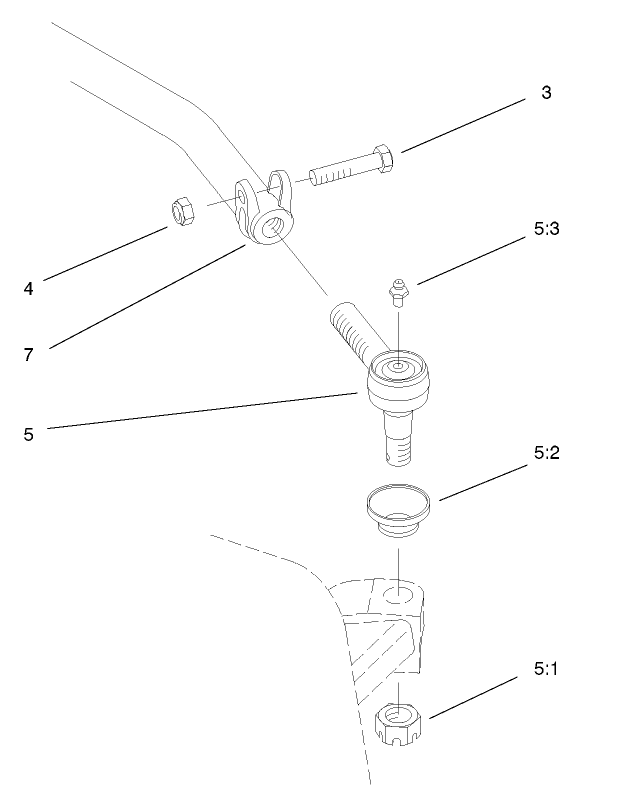 Tie Rod Assembly No. 104-0100-03