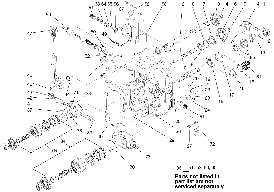 Hydraulic Housing Assembly No. 95-2630
