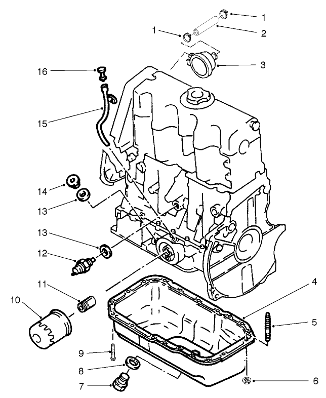 Oil System Assembly