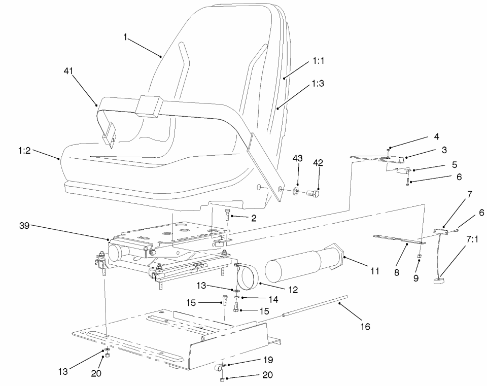 Seat Frame Assembly