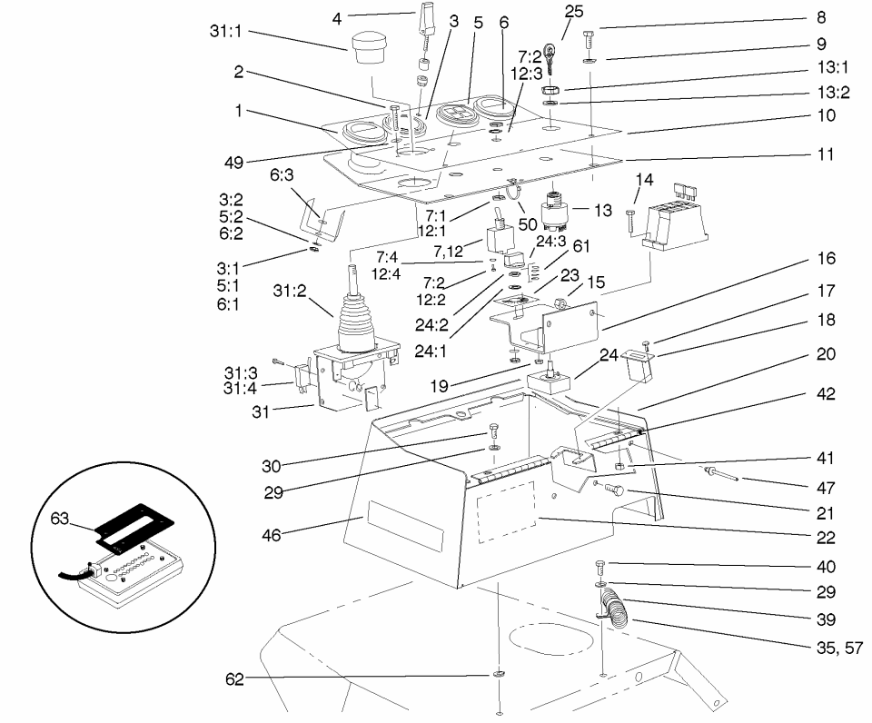 Control Console Assembly