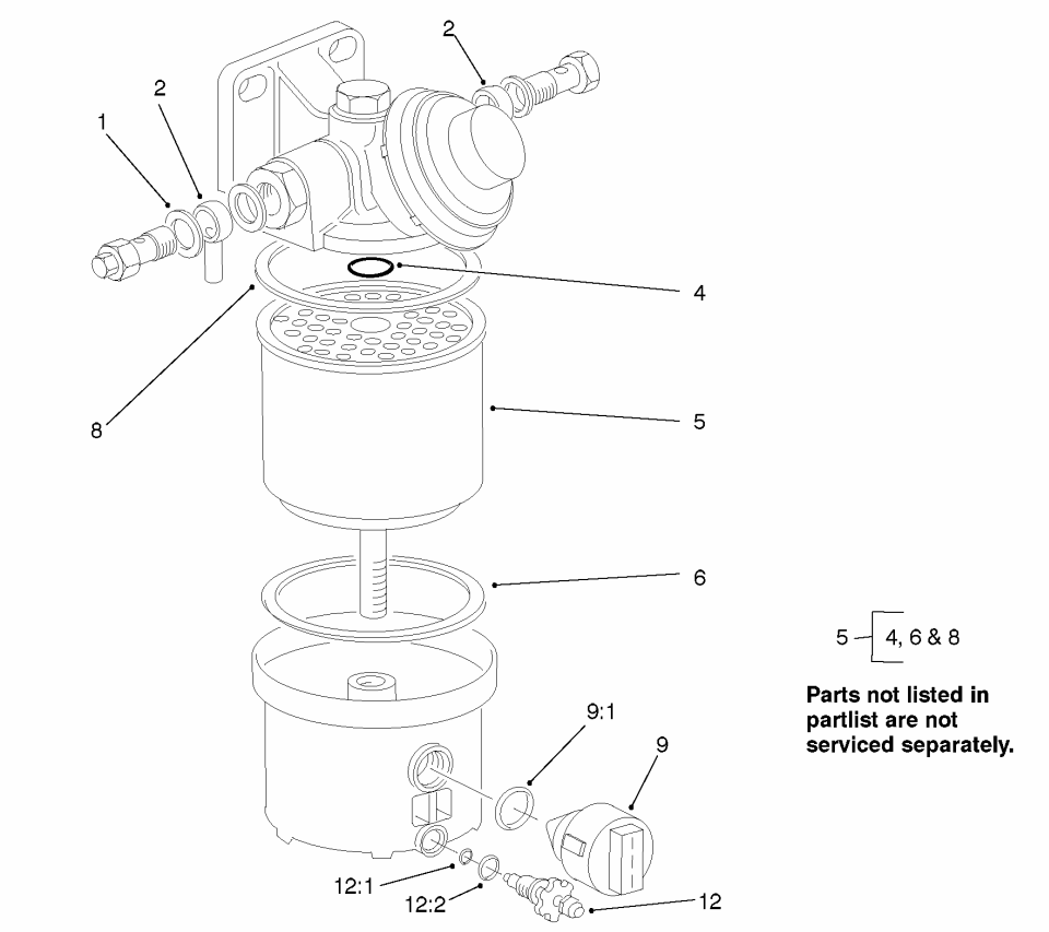 Fuel Filter Assembly #76-5300