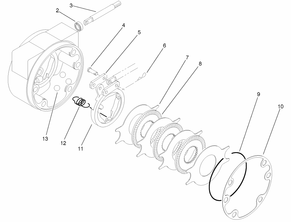 Lh-Brake Assembly