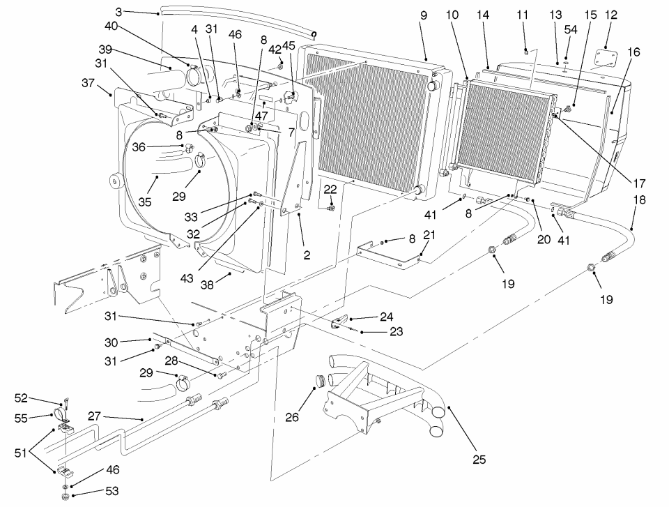 Radiator And Shroud Assembly