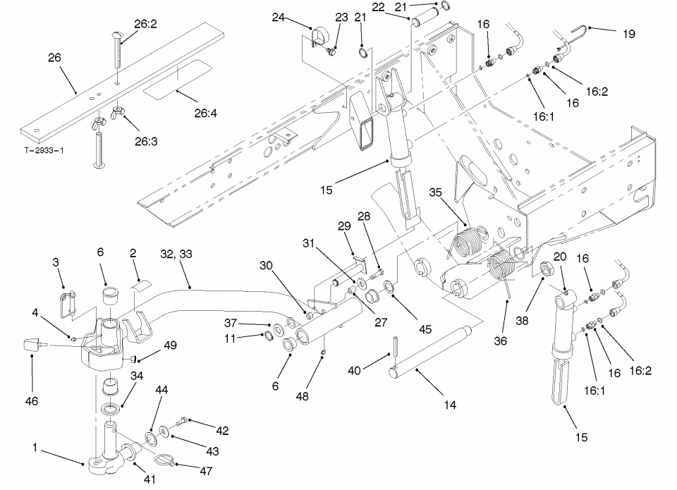 Rear Lift Arm Assembly