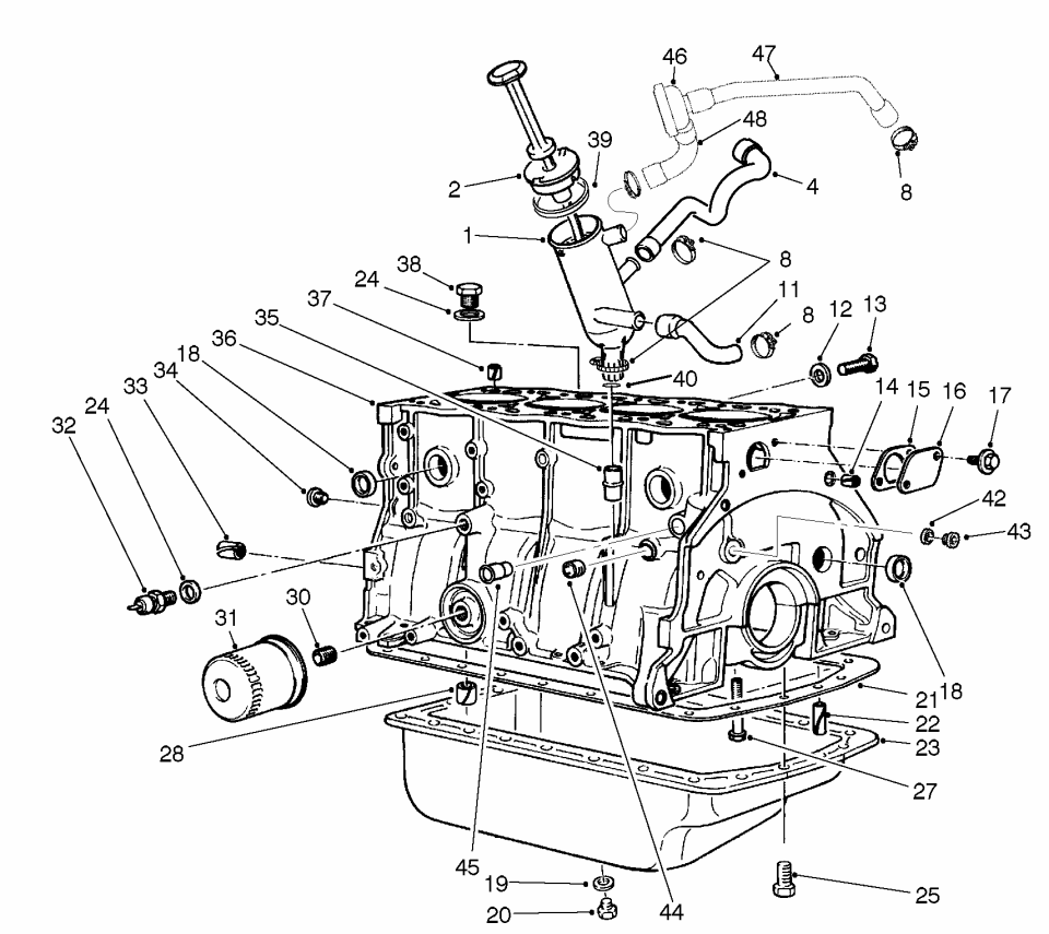 Crankcase Assembly
