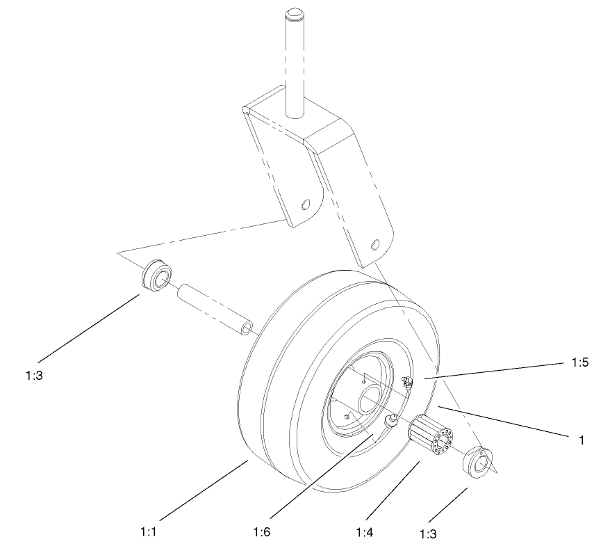 Caster Wheel Assembly
