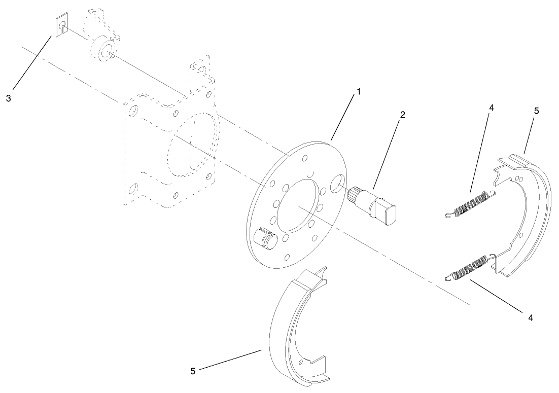 Brake Assembly No. 71-1500