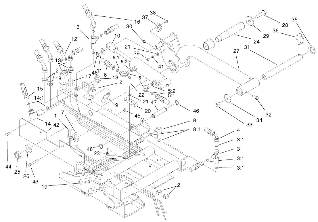 Rear Lift Arm Assembly