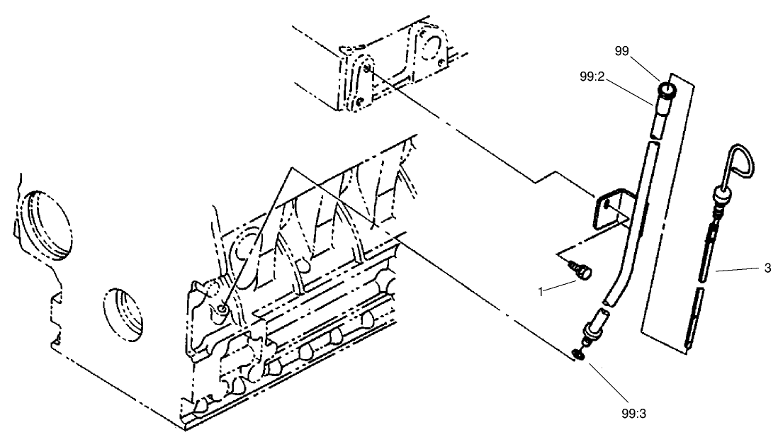 Dipstick And Guide Assembly