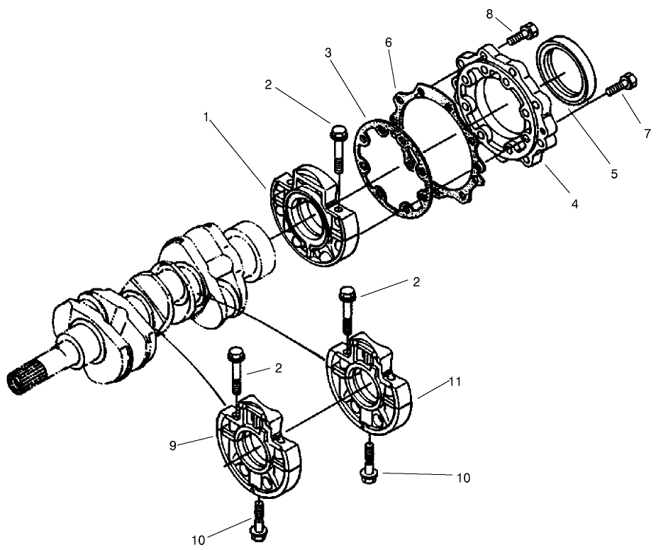 Main Bearing Case Assembly