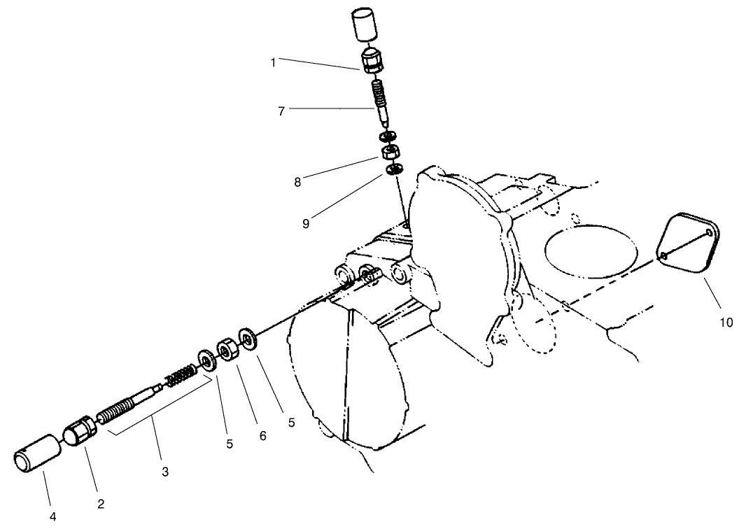 Engine Stop Lever Assembly
