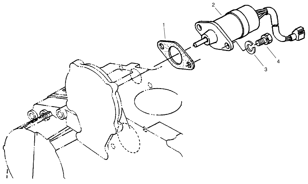 Stop Solenoid And Fuel Pump Assembly