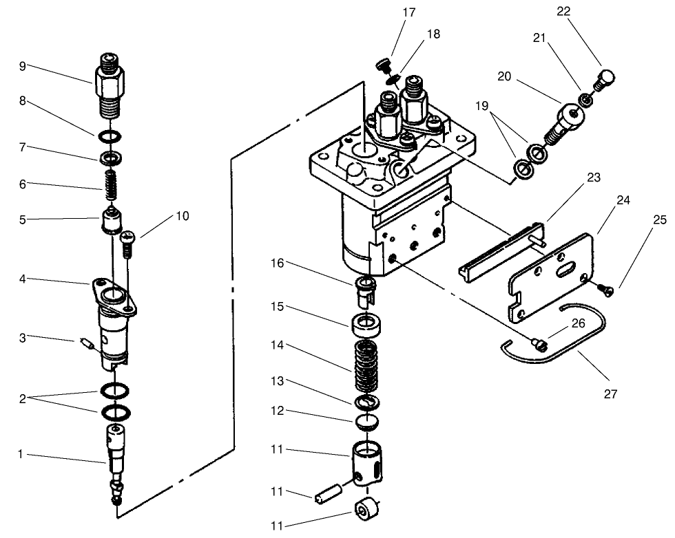 Injection Pump Assembly No. 98-9643