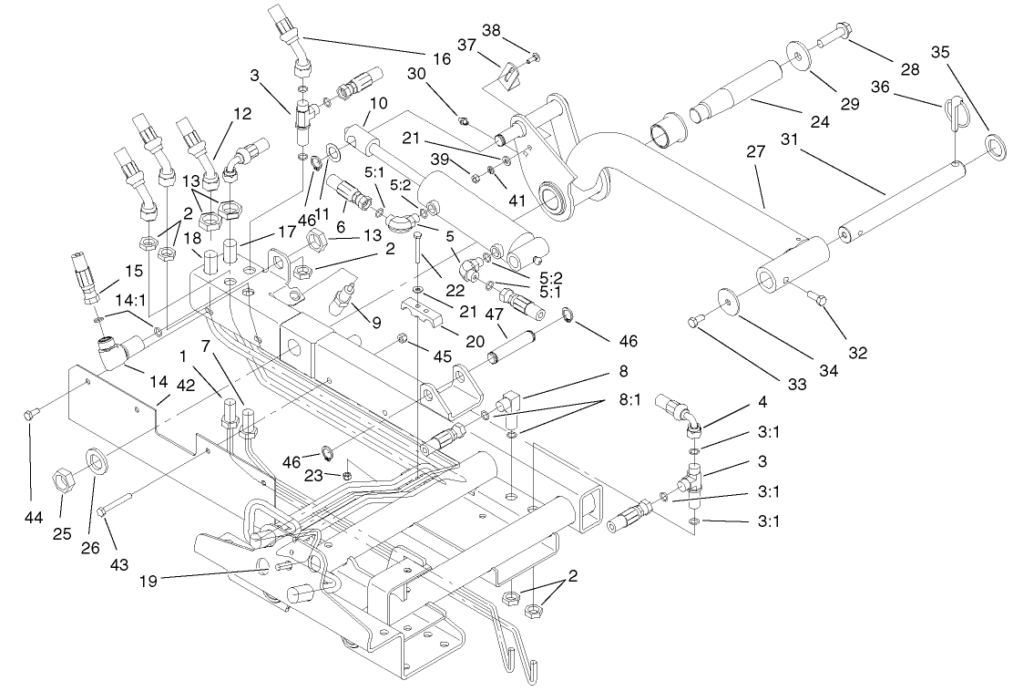 Rear Lift Arm Assembly