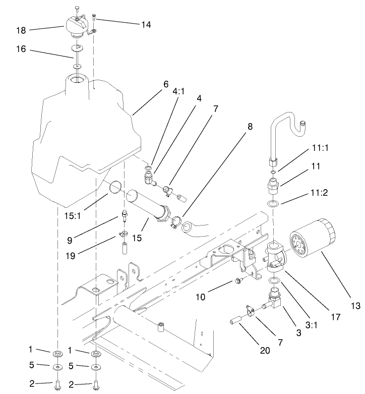 Hydraulic Tank Assembly