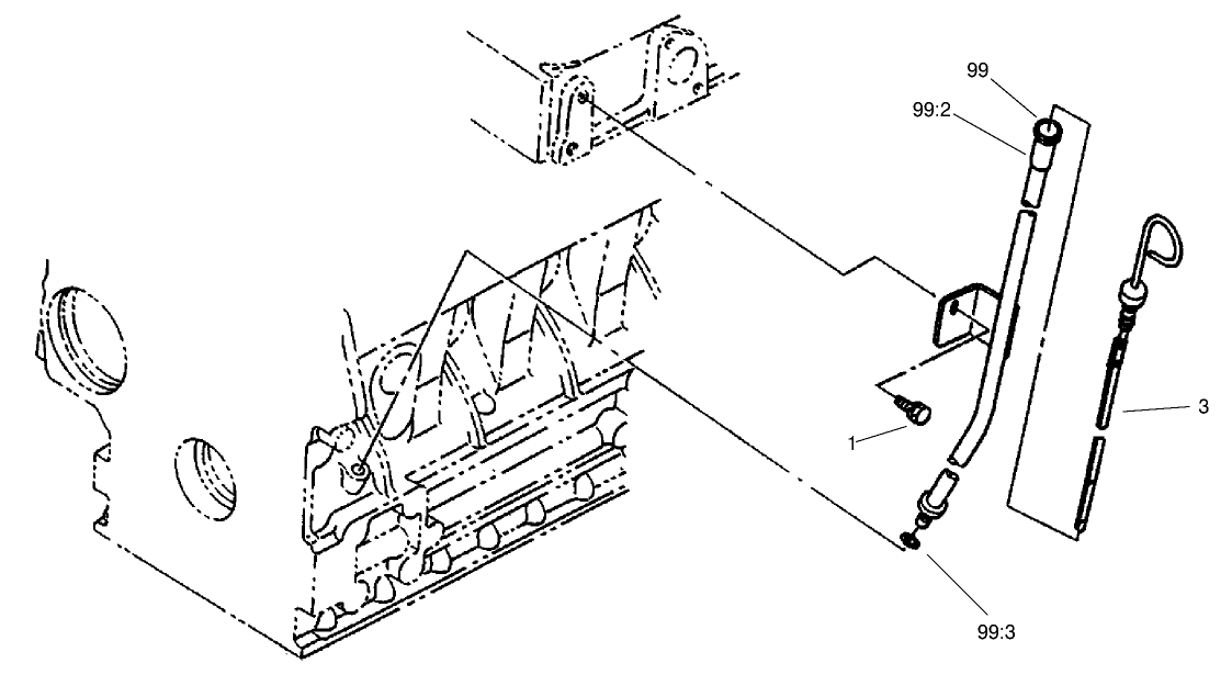 Dipstick And Guide Assembly